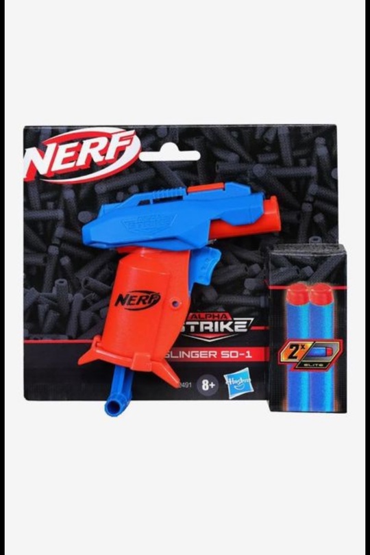 Бластер Nerf alpha strike. однозарядные. (1)