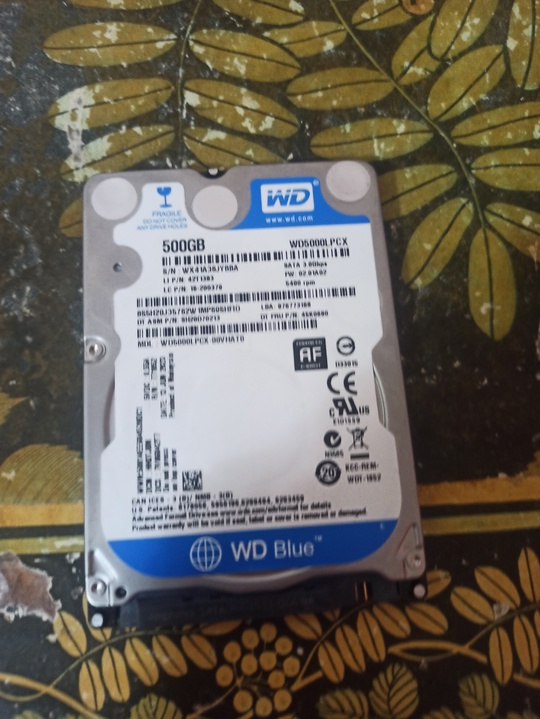 Жесткий диск Western Digital 500GB

1700р