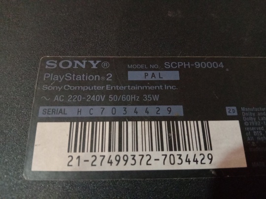 Приставка SONY PlayStation-2. Под ремонт. (2)