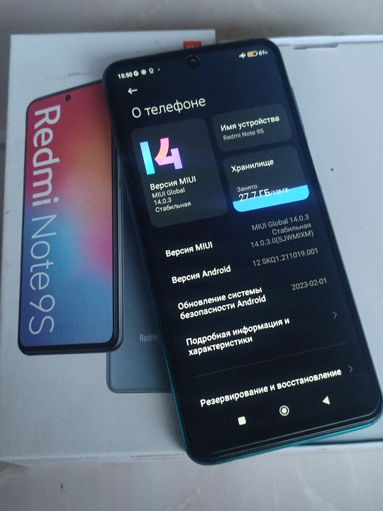 Xiaomi redmi note 9S.
Dual sim (2)