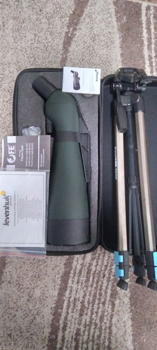 Продам зрительную трубу Levenhuk 25-75x100.