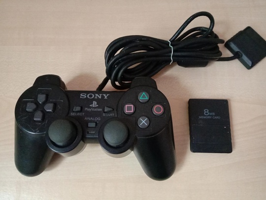 Продам:
Джойстик PS2+карта памяти-1500 за набор.
Макеевка.