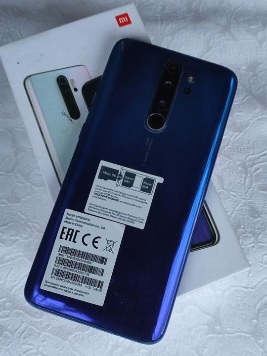 Xiaomi redmi note 8 PRO.
Цвет (1)