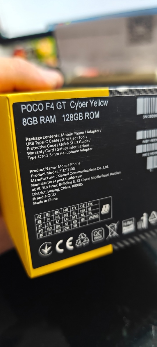 Продам POCO F4 GT Б\у