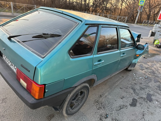 Ваз 2109 после ДТП под (2)