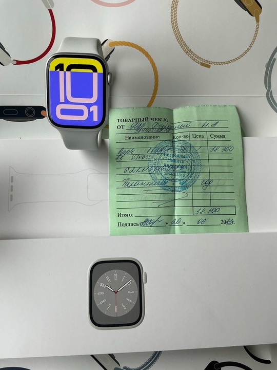 Часы Apple Watch 8(45)акб 100%. (5)