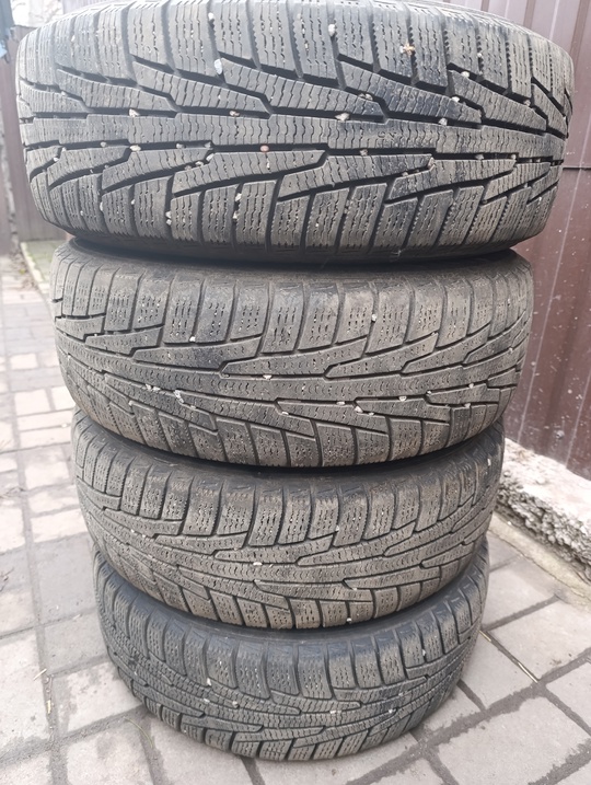 Продам зимние колеса в сборе, (1)