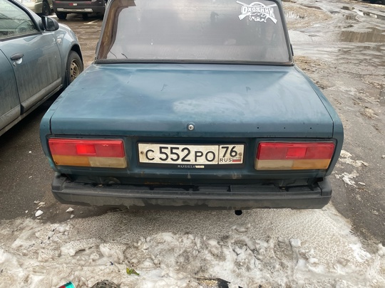 Ваз 2107, 2004 год, птс (3)