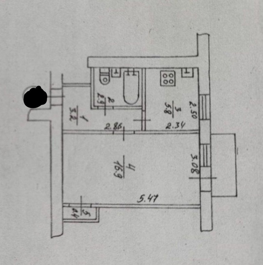 Продам 1-комнатную квартиру в Луганске, (5)