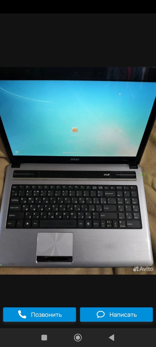 Обмен продажа msi MS-16y1 i5 (3)