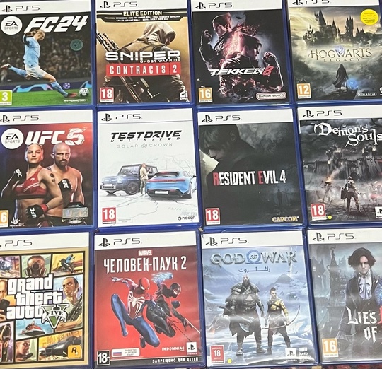 Продаю диски Sony PlayStation 5
