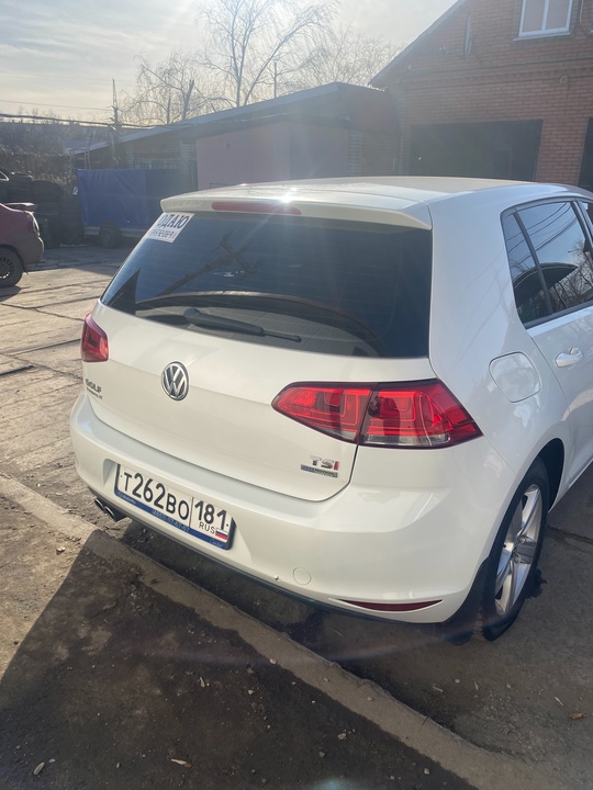 Golf MK7 1.4 TSI 2013г.
Пробег: (3)