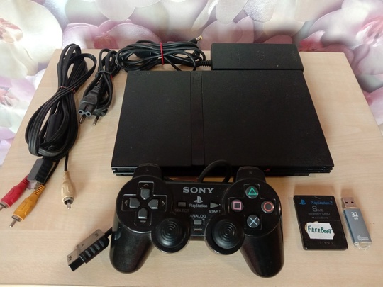 Продам приставку SONY PlayStation-2. Прошивка