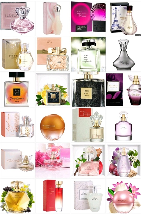 Парфюмерия AVON в наличии в