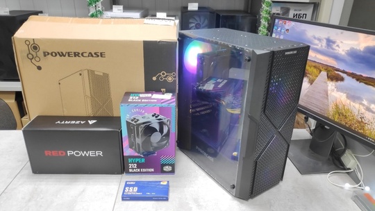 24-типоточный системный блок (Xeon E5-2680