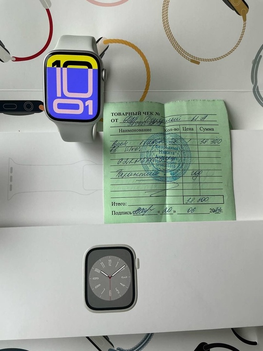Часы Apple Watch 8(45) акб (4)