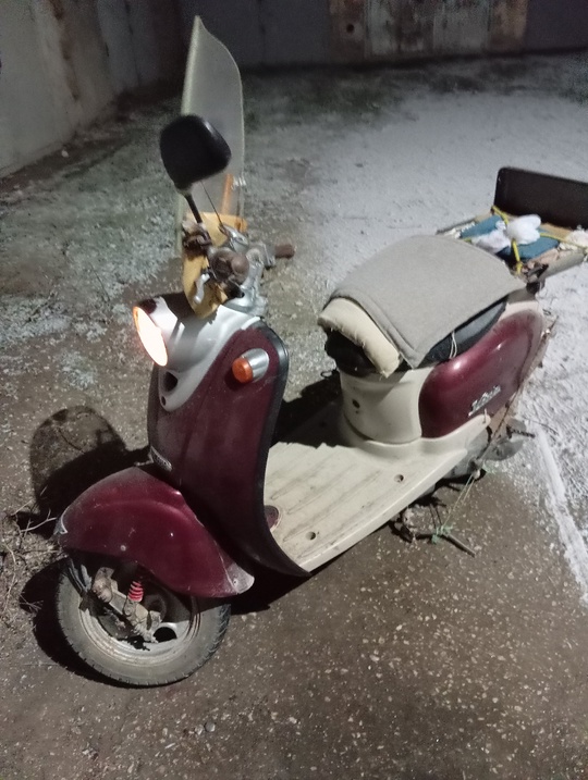 Yamaha vino, японский мопед.ездил дед (4)