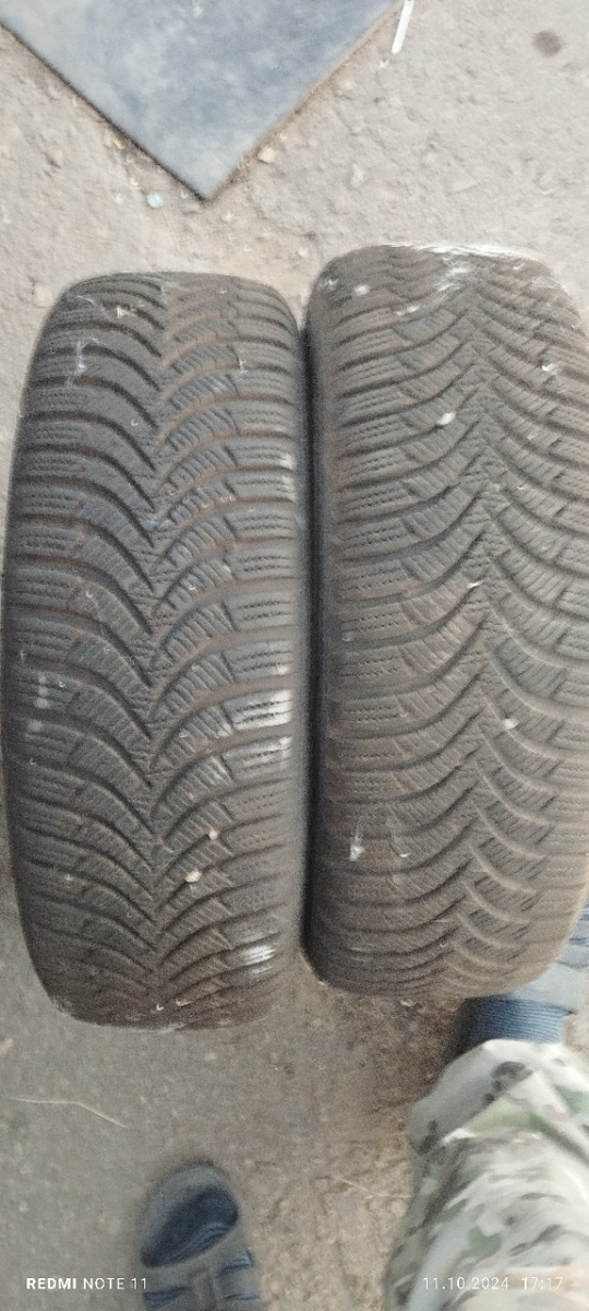 Продам резину зимнюю,липучка на 14R (2)