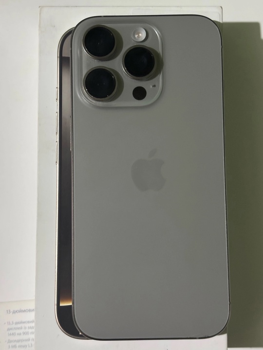 IPhone 16 pro 128 gb
Комплект (1)