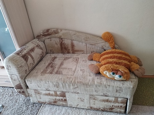 Продам диван раскладной, есть ящик (2)