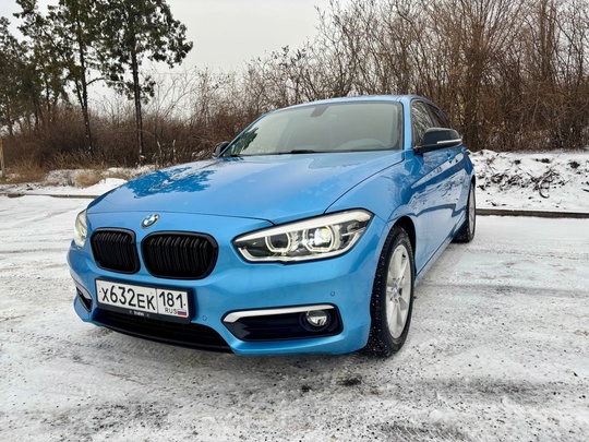 Дилерская BMW 1 118i F20