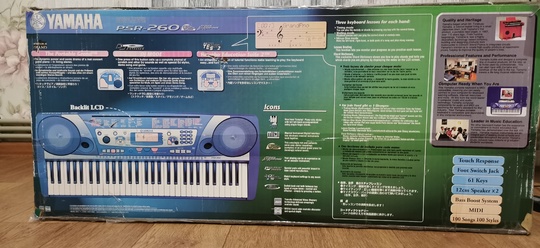 Продам цифровой синтезатор yamaha psr-260 (3)