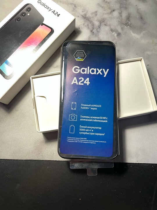 Samsung galaxy a24, в новом