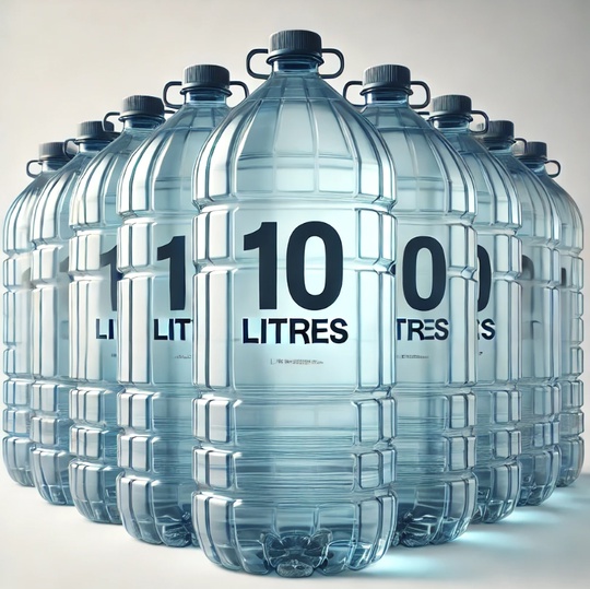 ПЭТ-бутыль 10 л — ПЛОТНАЯ