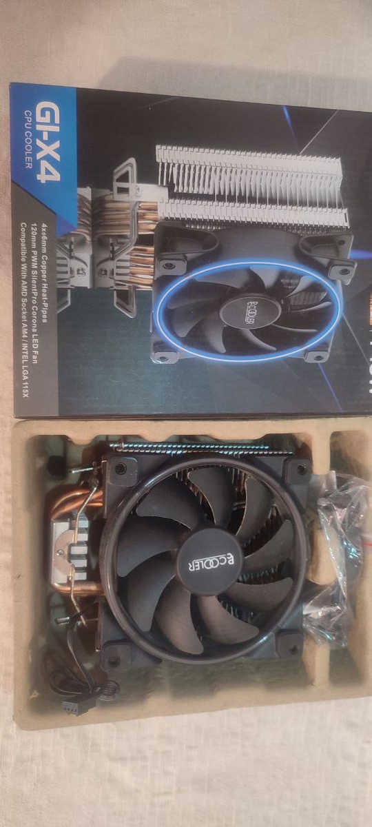 Продаются:
1) CPU COOLER GI X4