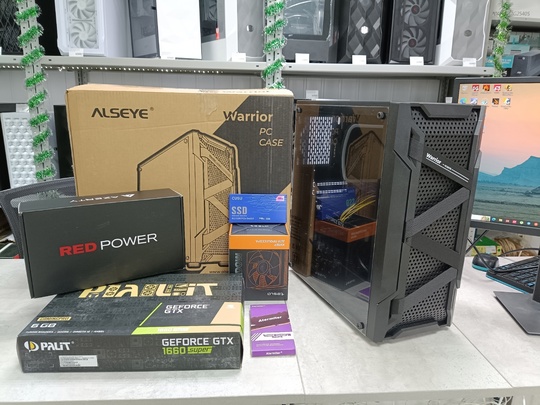 Игровой 20-типоточный системный блок (Xeon