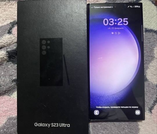Samsung s23 Ultra 12/512 gb
С