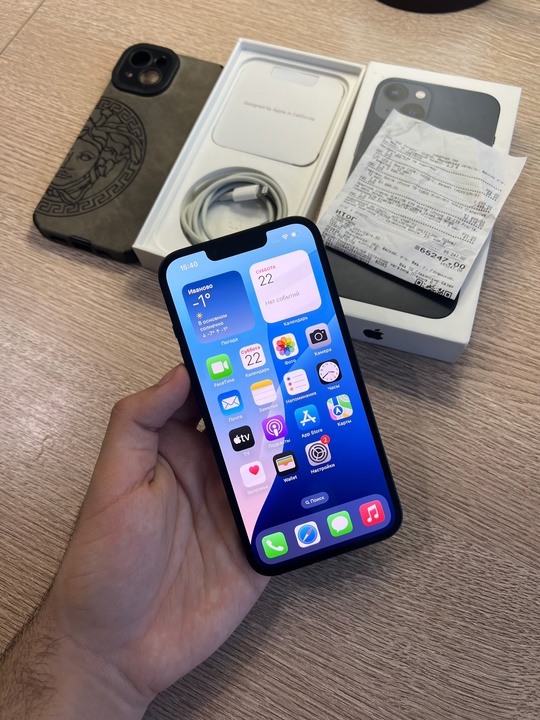 iPhone 13 128gb Black
На Гарантии (1)