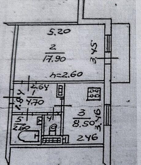 Продается 1 комнатная квартира, ул.