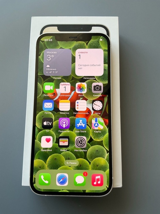 iPhone 12 (64)
акб 83% родной.
Состояние (1)