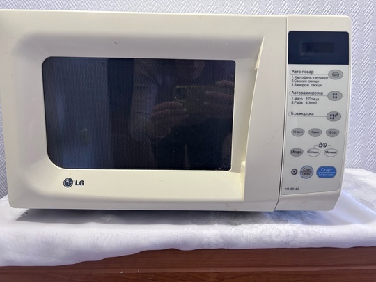 Продам микроволновую печь LG.
1500 тыс