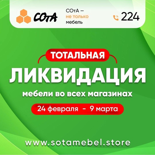Тотальная ЛИКВИДАЦИЯ МЕБЕДИ «СОтА» во