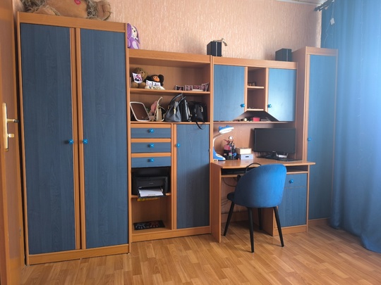 Продам стенку, кровать с матрасом.