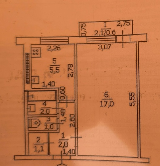 Продам 1-комн. квартиру на кв. (8)
