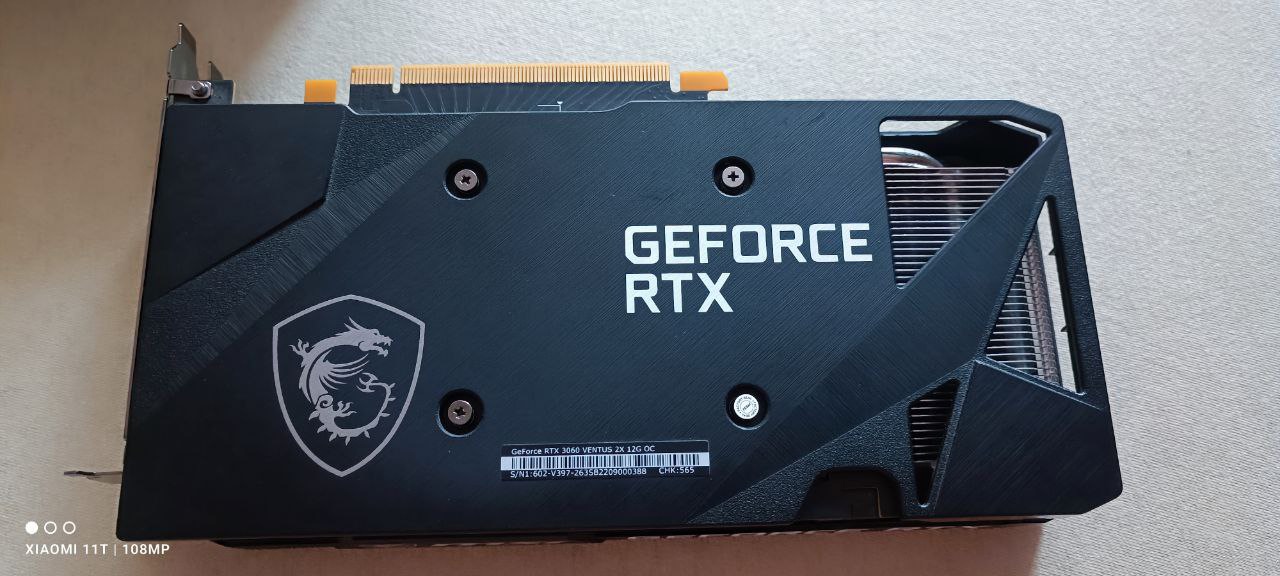 Продам видеокарту msi rtx3060 ventus (4)