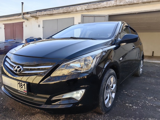 Hyundai Solaris, 1 рестайлинг, 2015год,Двигатель (1)