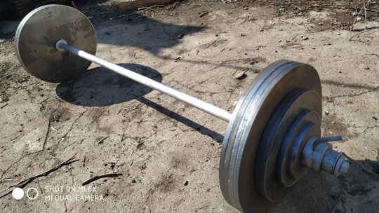 Продам штангу, сделана под олимпийскую
