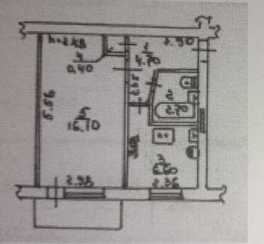 Продается 1 комнатная квартира, ул. (3)