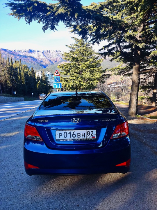 Hyundai Solaris 2014 год Рейстайлинг
235 (9)