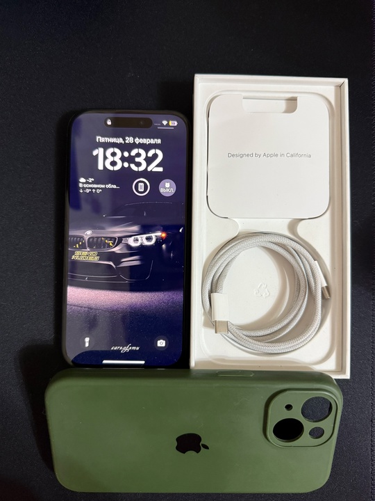 Продам iPhone 15 Black 128gb
Идеальное (5)