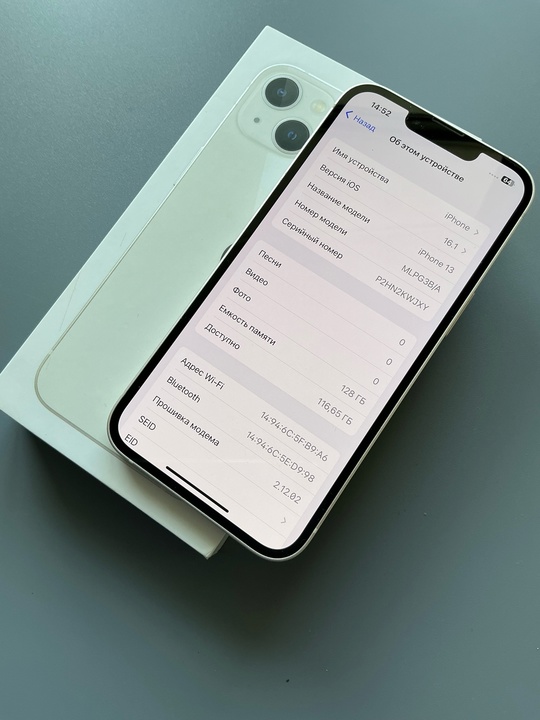 IPhone 13(128)акб 87% родной.Состояние нового, (2)