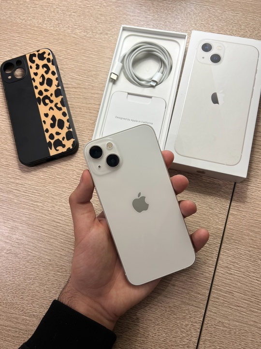 iPhone 13 128gb белый идеал
Полный