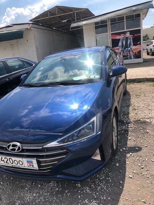 Перевальск.Продам Hyundai Elantra ,Американка, 2018