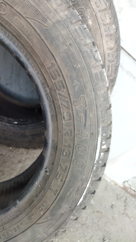 Продам шины 155/70 R 13, (3)