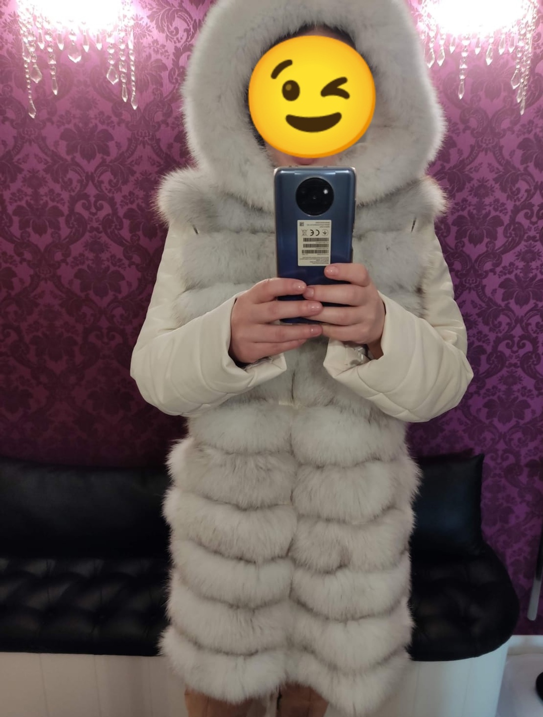 Продам шубку трансформер из песца