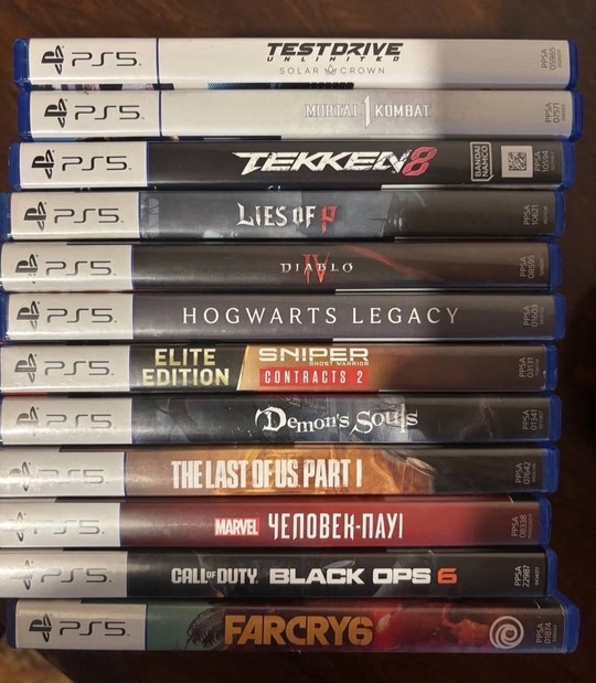 Продаю диски на PlayStation 5